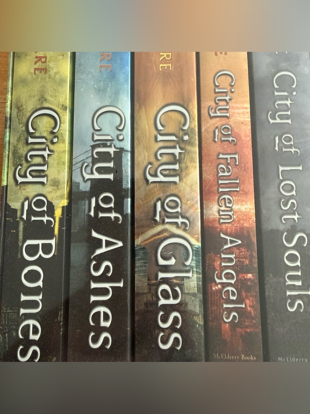Mortal Instruments Hardcover 5-Book Box Set Unopened Cassandra Clare